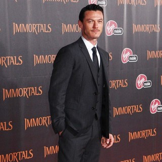Luke Evans in Immortals 3D Los Angeles Premiere