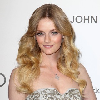 Lydia Hearst in 21st Annual Elton John AIDS Foundation's Oscar Viewing Party