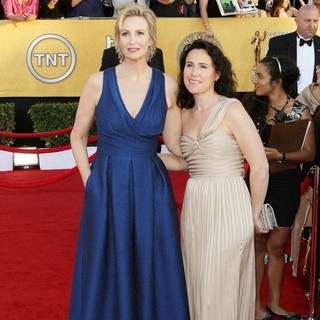 Jane Lynch, Lara Embry in The 18th Annual Screen Actors Guild Awards - Arrivals