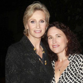 Jane Lynch, Lara Embry in Premiere Screening of FX's American Horror Story: Asylum
