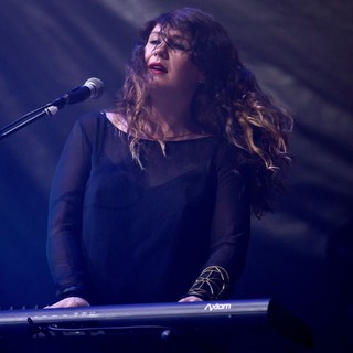Morgan Kibby, M83 in Hultsfred Festival - Performances - Day 3