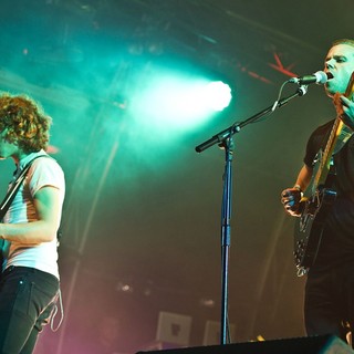 Jordan Lawlor, Anthony Gonzalez, M83 in M83 Performing Live