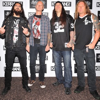 Machine Head in Kerrang! Awards 2012 - Arrivals - machine-head-kerrang-awards-2012-02