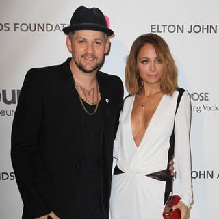 Joel Madden, Nicole Richie in 21st Annual Elton John AIDS Foundation's Oscar Viewing Party