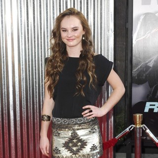 Madeline Carroll in Los Angeles Premiere of Real Steel