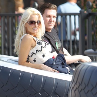Holly Madison, Pasquale Rotella in Holly Madison and Pasquale Rotella Spend American Independence Day