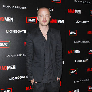Aaron Paul in AMC's "Mad Men" Season 4 Premiere - Arrivals