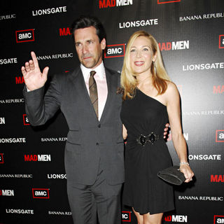 Jon Hamm, Jennifer Westfeldt in AMC's "Mad Men" Season 4 Premiere - Arrivals