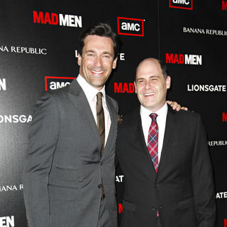Jon Hamm, Matt Weiner in AMC's "Mad Men" Season 4 Premiere - Arrivals