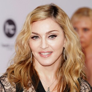 Madonna in The Launch of The Hard Candy Fitness Club