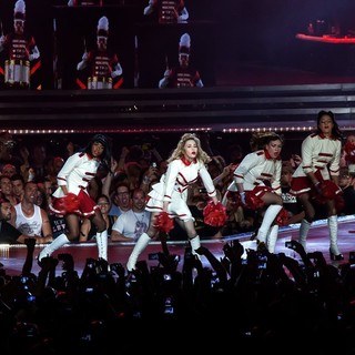 Madonna in Madonna Performs Live During Her First MDNA Concert on Her World Tour