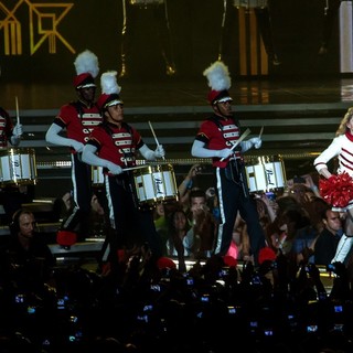 Madonna in Madonna Performs Live During Her First MDNA Concert on Her World Tour