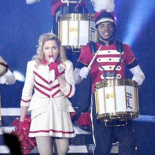 Madonna in Madonna Performing of Her MDNA World Tour