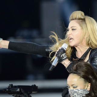 Madonna in Madonna Performs During Her MDNA Tour