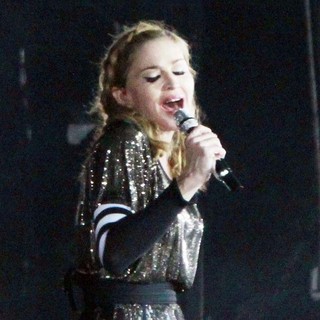 Madonna in Madonna Performs During Her MDNA Tour