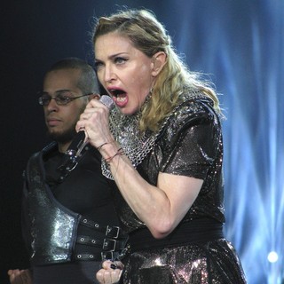 Madonna in Madonna Performs During Her MDNA Tour