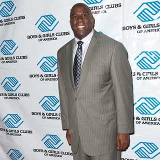 Magic Johnson in The Boys and Girls Clubs of America Honor Magic Johnson