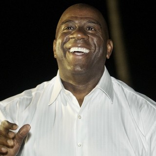 Magic Johnson in Magic Johnson Joined The City of Miami and Clear Health Alliance