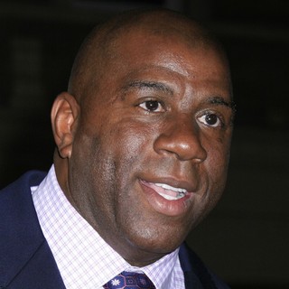Magic Johnson in Los Angeles Premiere of The Book of Eli - Arrivals