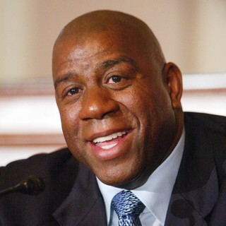 Magic Johnson in Magic Johnson Speaks at A Forum on Capitol Hill: Future Directions in The Fight Against HIV-AIDS