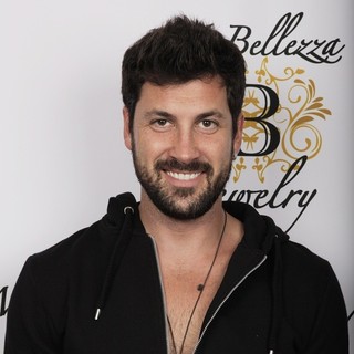 Maksim Chmerkovskiy in Season 13 Dancing With The Stars Behind The Scenes Celebrity Lounge by Social Hill