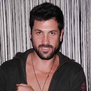 Maksim Chmerkovskiy in Season 13 Dancing With The Stars Behind The Scenes Celebrity Lounge by Social Hill