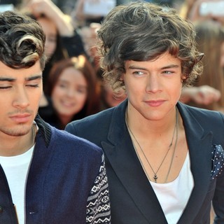 Zayn Malik, Harry Styles, One Direction in BBC Radio 1's Teen Awards 2012 - Arrivals