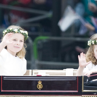Pippa Middleton, Margarita Armstrong-Jones, Grace Van Cutsem in The Wedding of Prince William and Catherine Middleton