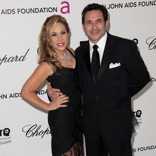 Adrienne Maloof, Paul Nassif in The 20th Annual Elton John AIDS Foundation's Oscar Viewing Party - Arrivals