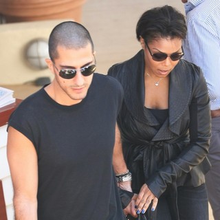 Wissam Al Mana, Janet Jackson in Janet Jackson and Wissam Al Mana Out and About During The 2011 Cannes International Film Festival