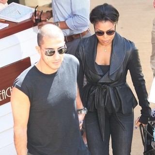 Wissam Al Mana, Janet Jackson in Janet Jackson and Wissam Al Mana Out and About During The 2011 Cannes International Film Festival