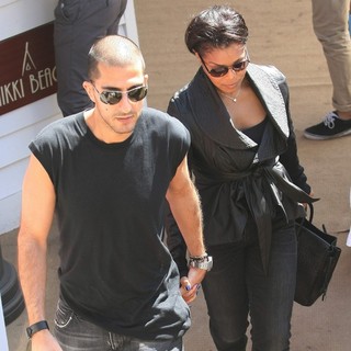 Wissam Al Mana, Janet Jackson in Janet Jackson and Wissam Al Mana Out and About During The 2011 Cannes International Film Festival