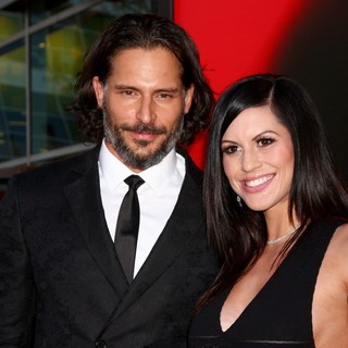 Joe Manganiello in Premiere of HBO's True Blood Season 6 - Arrivals - manganiello-peters-premiere-true-blood-season-6-01
