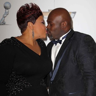 Tamela Mann, David Mann in The 44th NAACP Image Awards