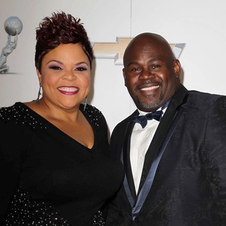 Tamela Mann, David Mann in The 44th NAACP Image Awards