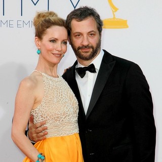 Leslie Mann, Judd Apatow in 64th Annual Primetime Emmy Awards - Arrivals