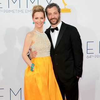 Leslie Mann, Judd Apatow in 64th Annual Primetime Emmy Awards - Arrivals
