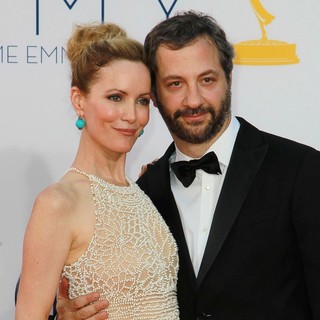 Leslie Mann, Judd Apatow in 64th Annual Primetime Emmy Awards - Arrivals