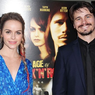 Taryn Manning, Jason Ritter in The Perfect Age of Rock 'n' Roll Los Angeles Premiere
