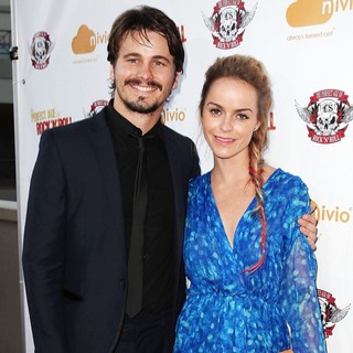 Jason Ritter, Taryn Manning in The Perfect Age of Rock 'n' Roll Los Angeles Premiere