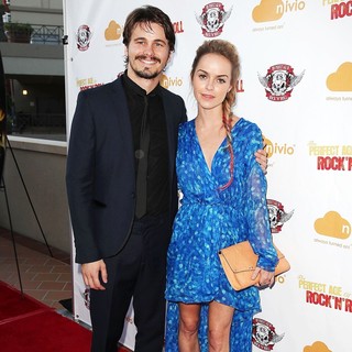 Jason Ritter, Taryn Manning in The Perfect Age of Rock 'n' Roll Los Angeles Premiere
