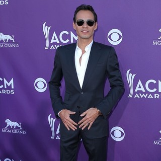Marc Anthony in 2012 ACM Awards - Arrivals