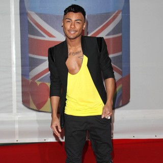 Marcus Collins in The BRIT Awards 2012 - Arrivals