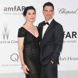 Julianna Margulies, Keith Lieberthal in AmfAR's Cinema Against AIDS Gala 2012 - During The 65th Annual Cannes Film Festival