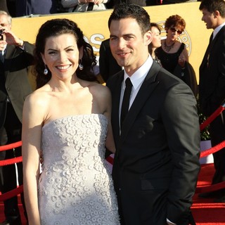 Julianna Margulies, Keith Lieberthal in The 18th Annual Screen Actors Guild Awards - Arrivals