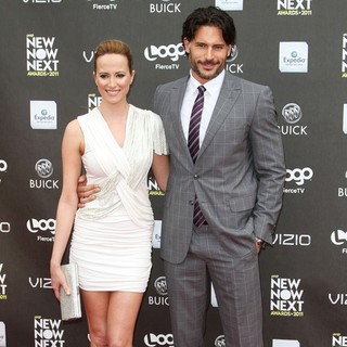 Audra Marie, Joe Manganiello in Logo's 2011 NewNowNext Awards - Arrivals