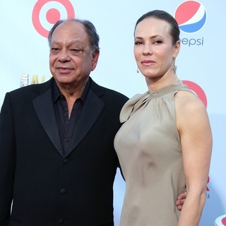 Cheech Marin, Natasha Rubin in 2012 NCLR ALMA Awards - Arrivals