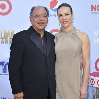 Cheech Marin, Natasha Rubin in 2012 NCLR ALMA Awards - Arrivals