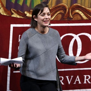 Marion Cotillard in Harvard University's Hasty Pudding Theatricals 2013 Woman of The Year Awards Ceremony