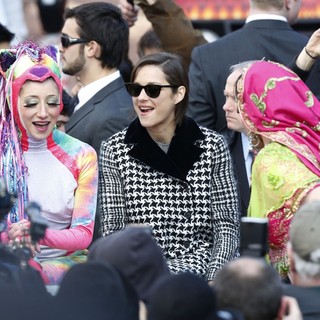 Marion Cotillard in Harvard University's Hasty Pudding Theatricals 2013 Woman of The Year Parade Ceremony
